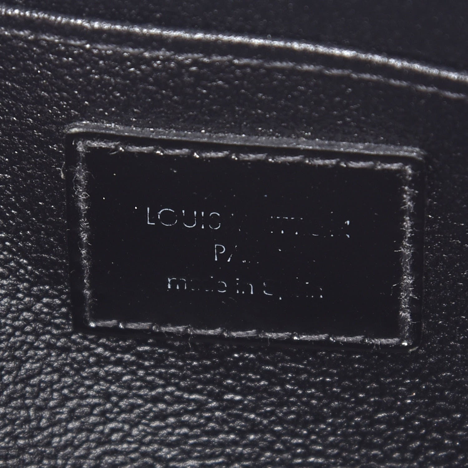 Louis Vuitton Electric Epi Cosmetic Pouch Black 6 of 13