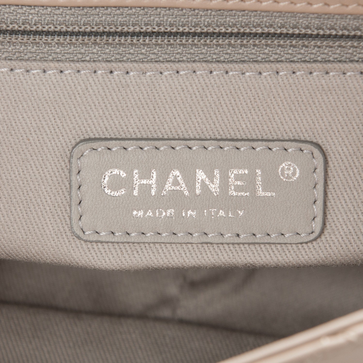 Chanel Calfskin Country Chic Flap Ecru Brown 6 of 7