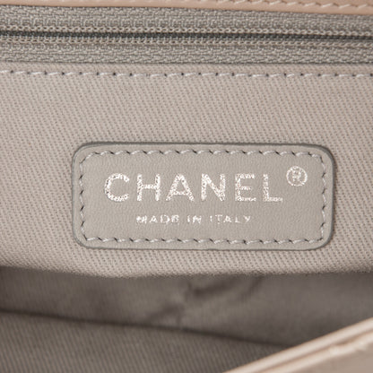 Chanel Calfskin Country Chic Flap Ecru Brown 6 of 7