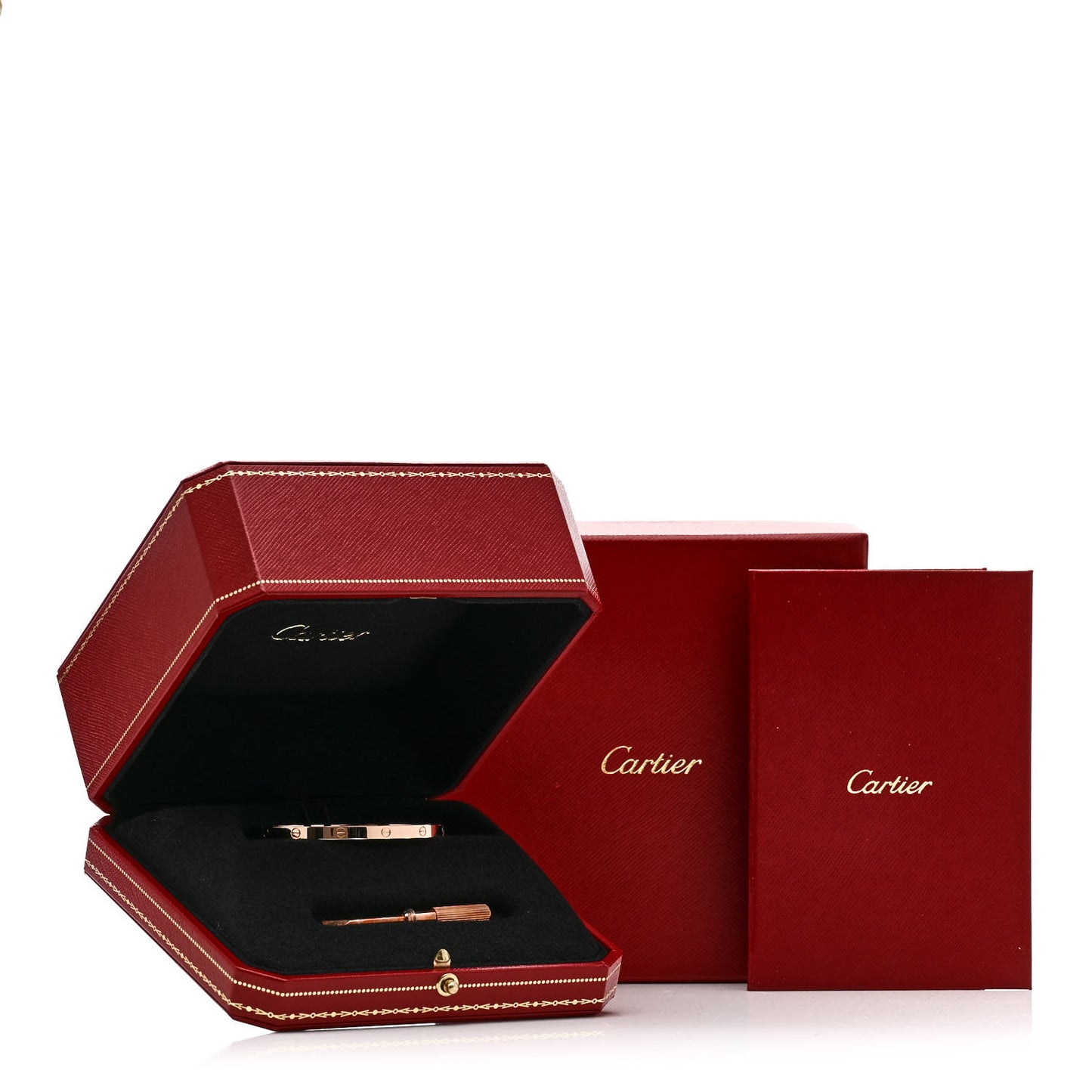 18K Pink Gold Small LOVE Bracelet 15