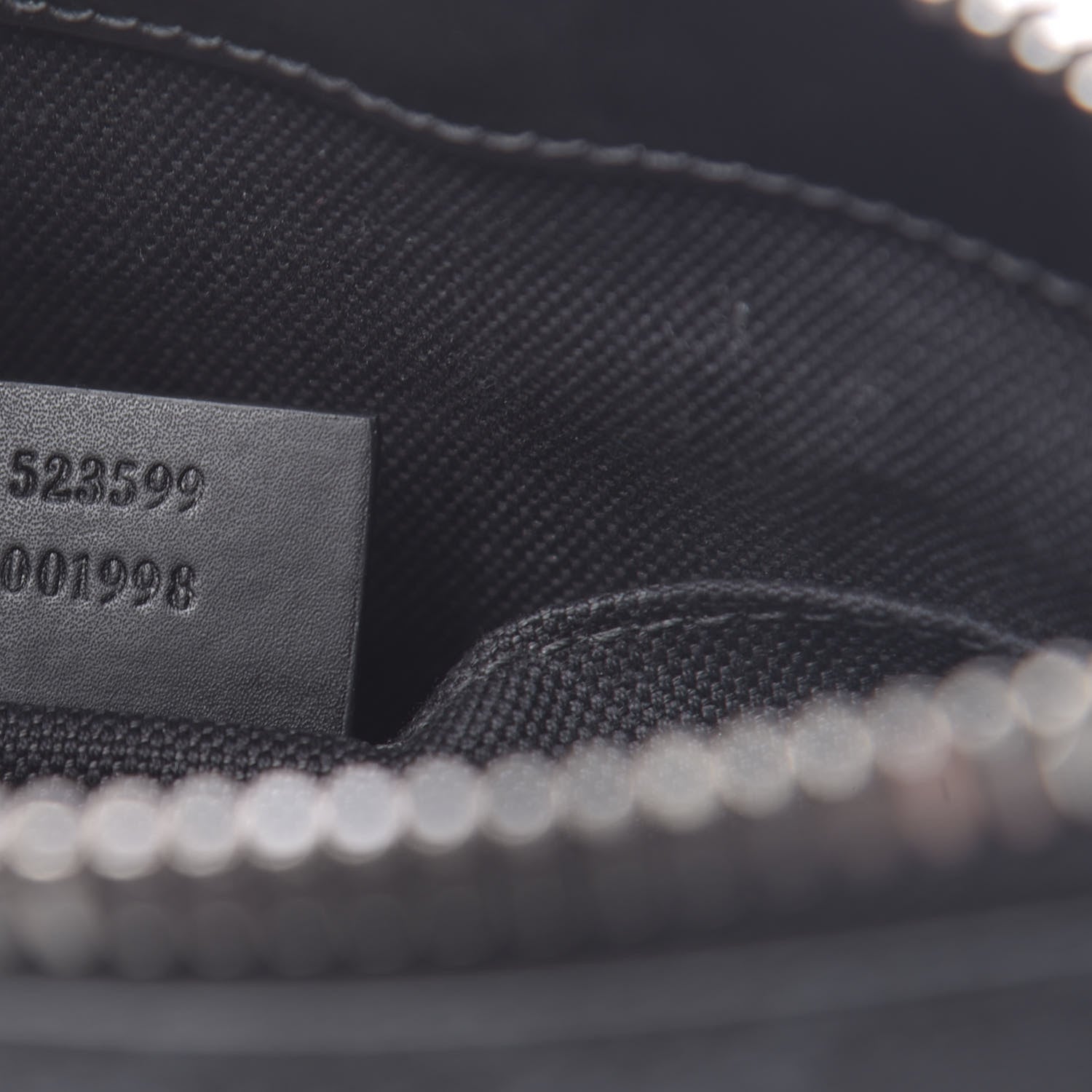 Gucci GG Supreme Monogram Web Small Flat Messenger Bag Black Grey 7 of 10