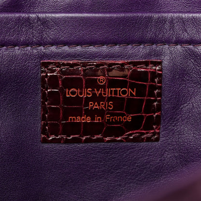 Louis Vuitton Monogram Velours Alligator Irvine 6 of 11