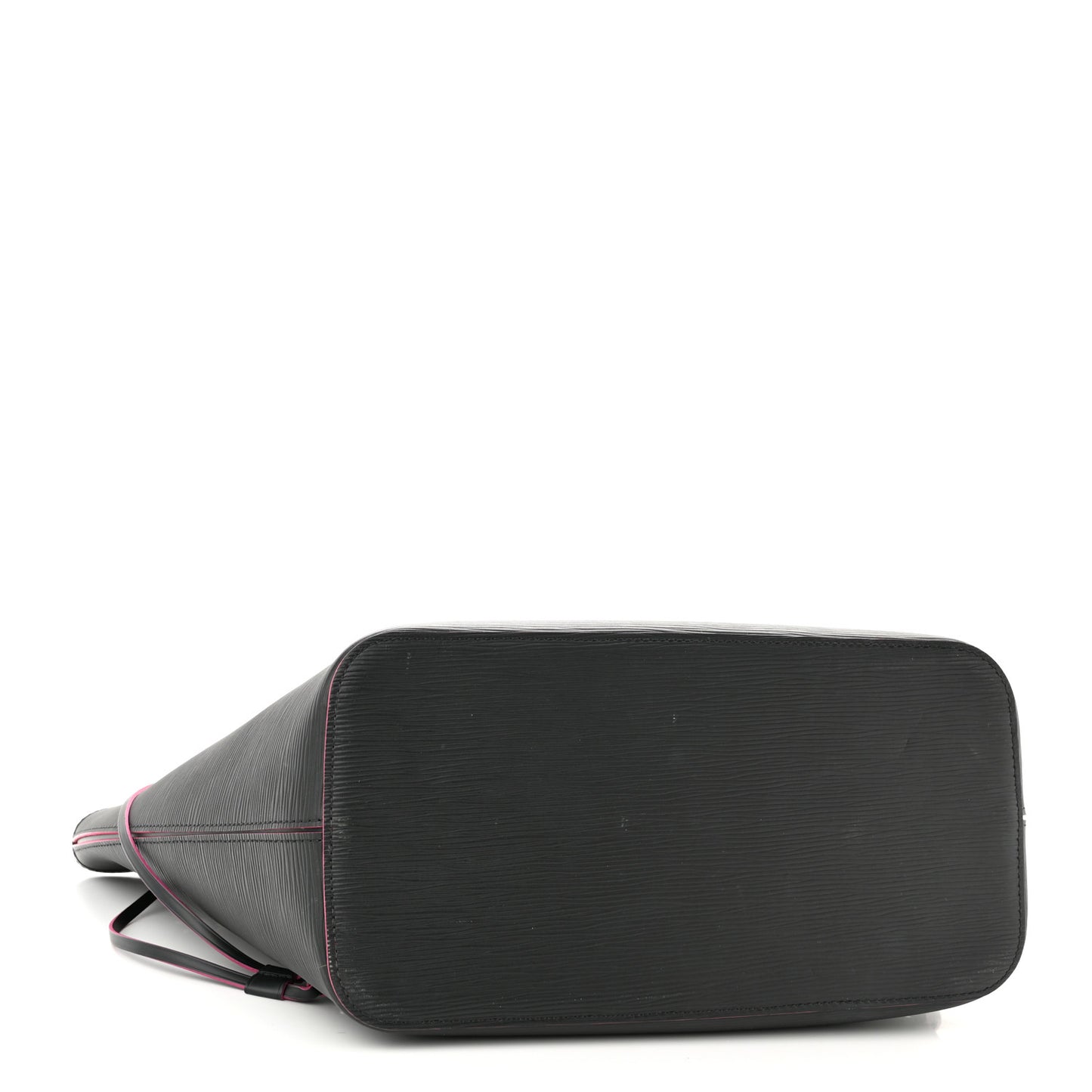 Epi Neverfull MM Black Hot Pink