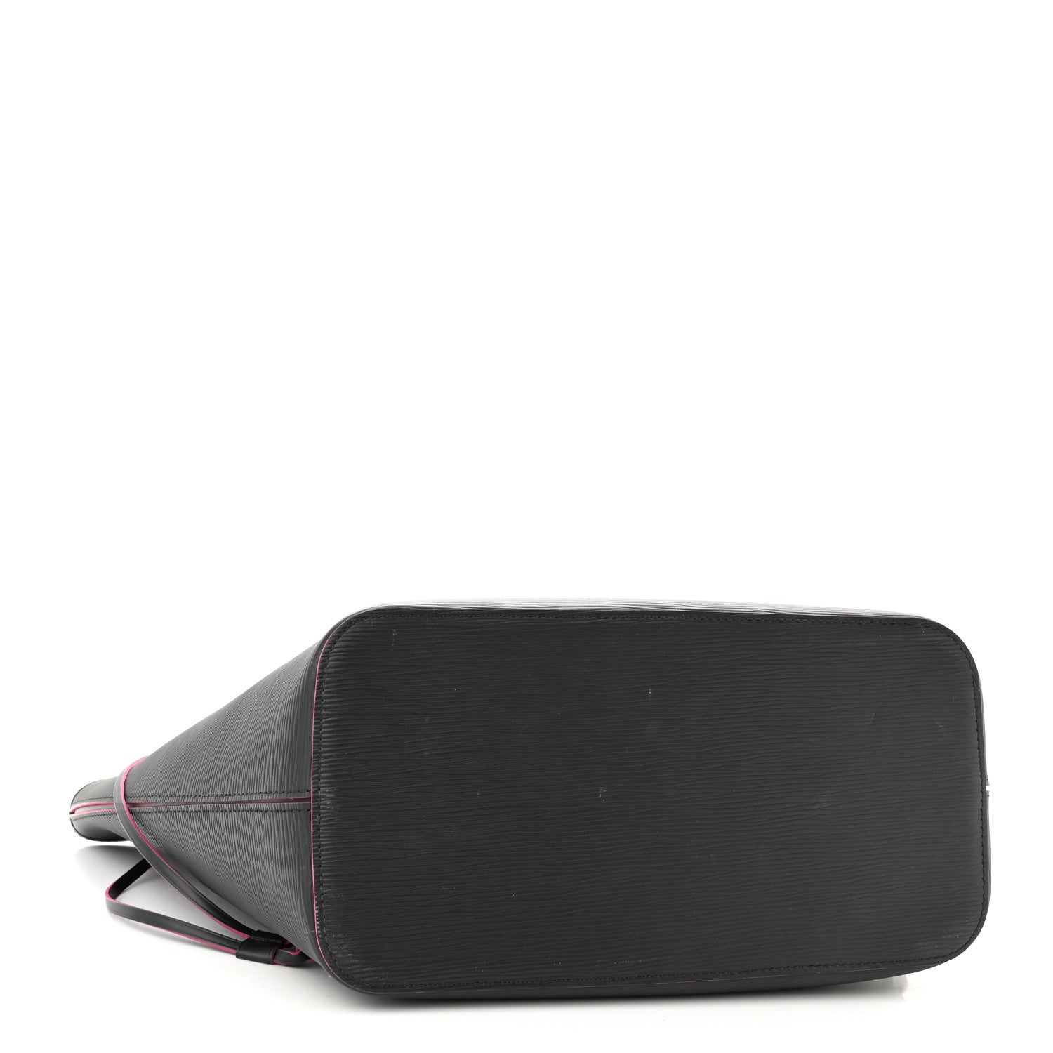 Louis Vuitton Epi Neverfull MM Black Hot Pink 5 of 12