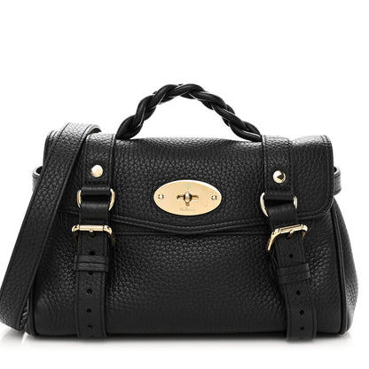 Mulberry Heavy Grain Mini Alexa Black 1 of 9