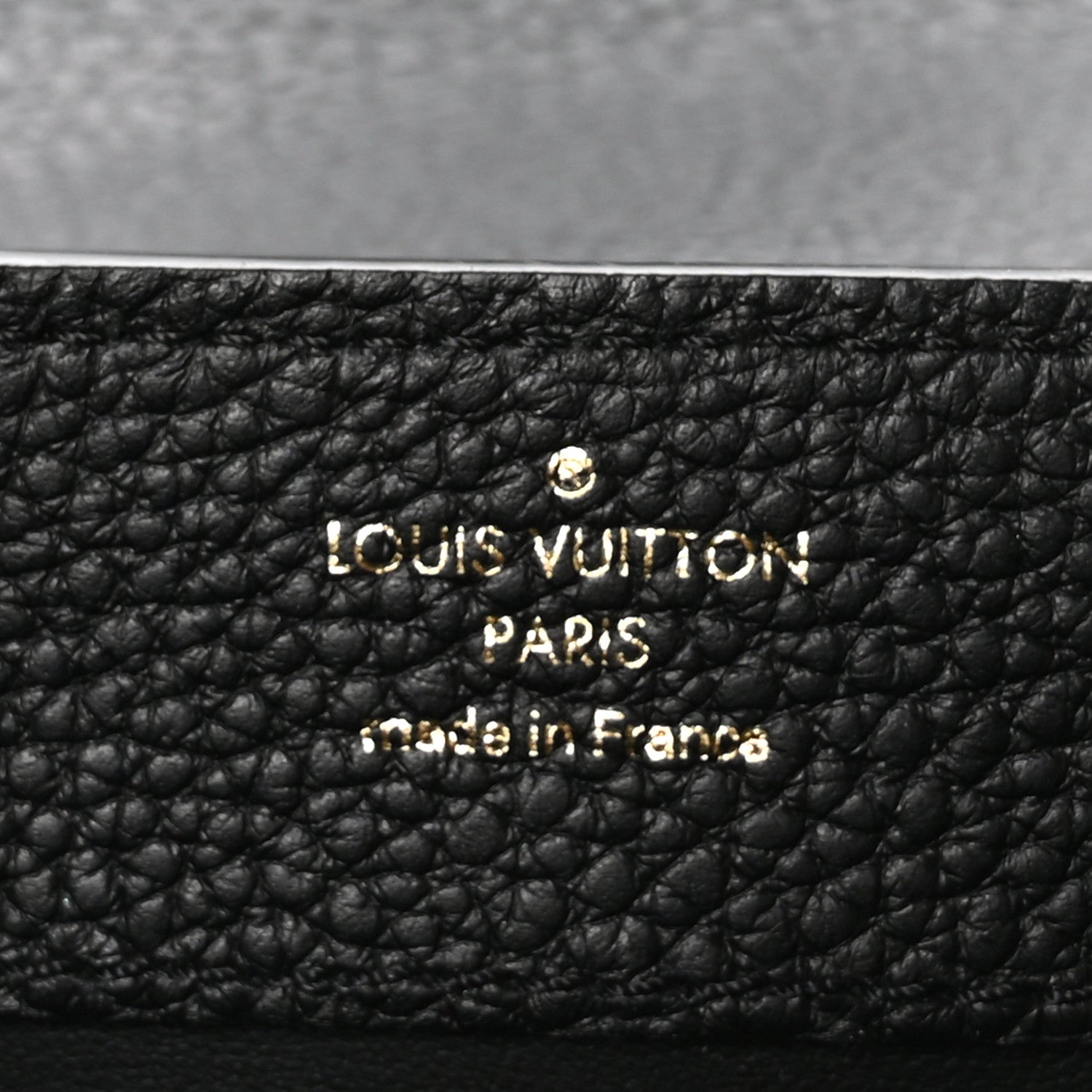 Louis Vuitton Taurillon Mini Capucines Black 7 of 11
