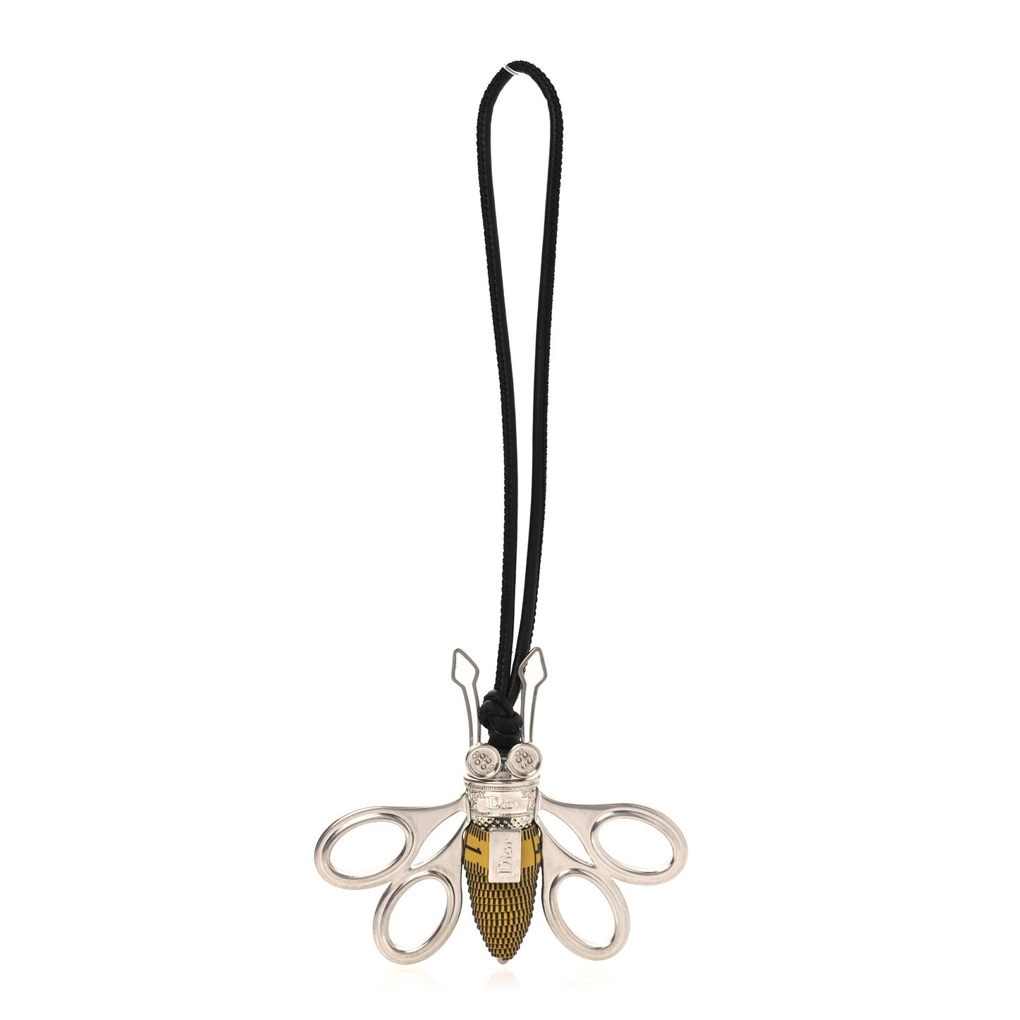 Metal Bee Charm Silver