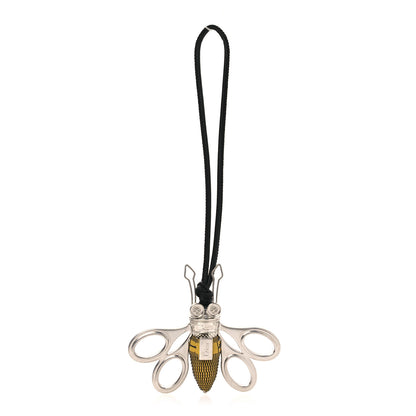 Christian Dior Metal Bee Charm Silver 1 of 5