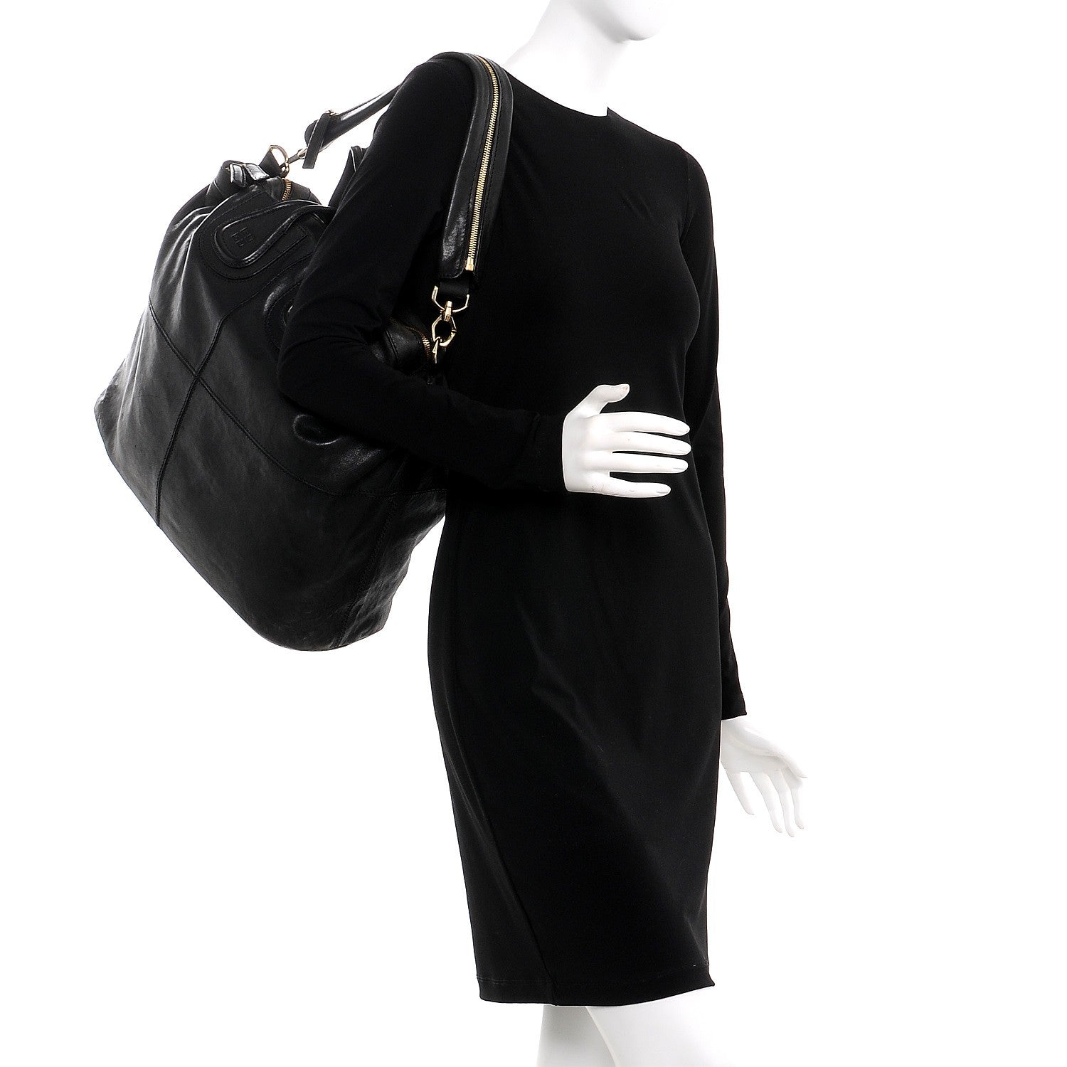 Givenchy Lambskin Large Nightingale Black 2 of 12