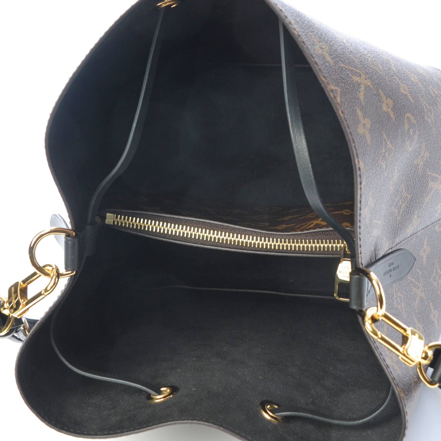 Louis Vuitton Monogram Neonoe MM Black 5 of 7