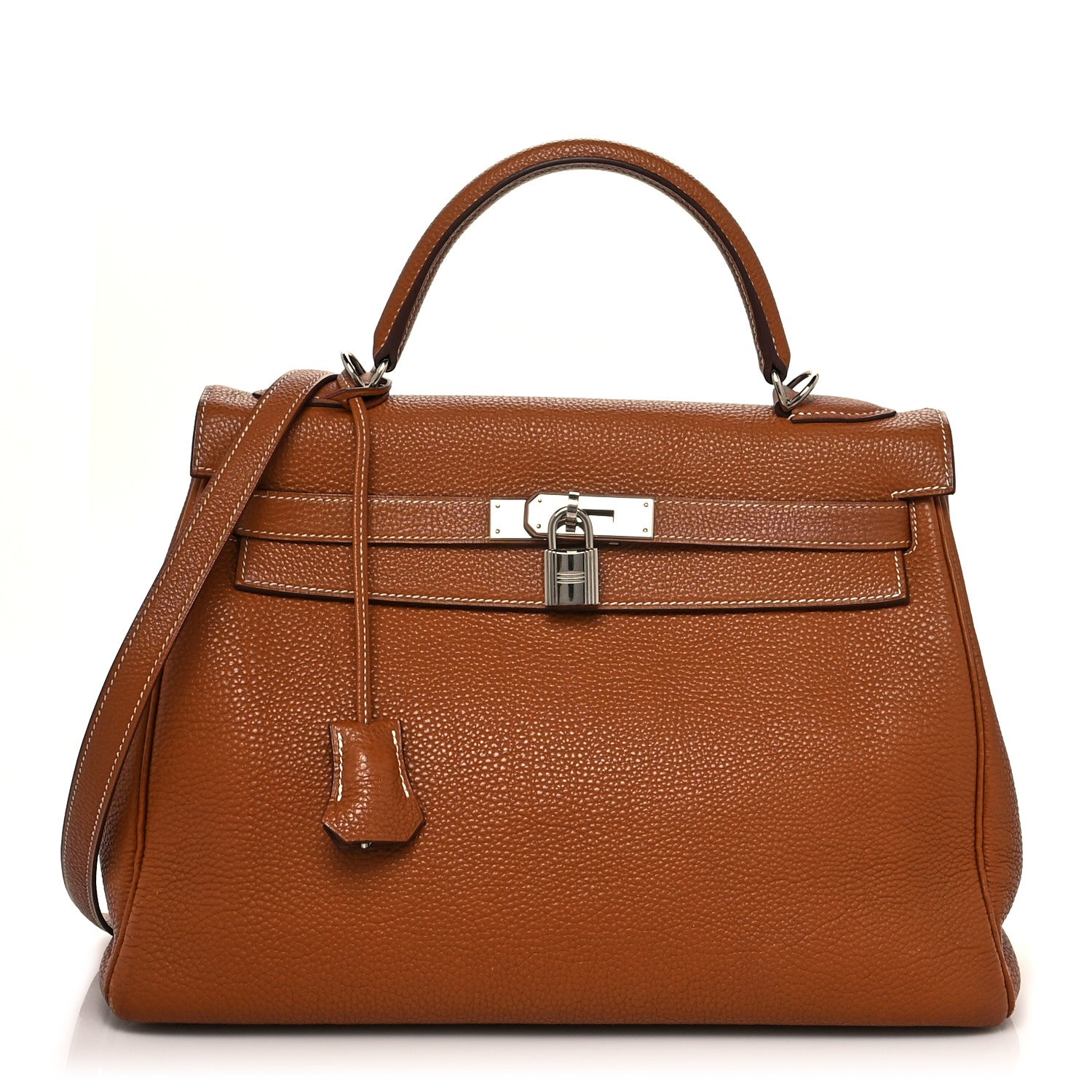 Hermes Togo Kelly Retourne 32 Gold 1 of 12