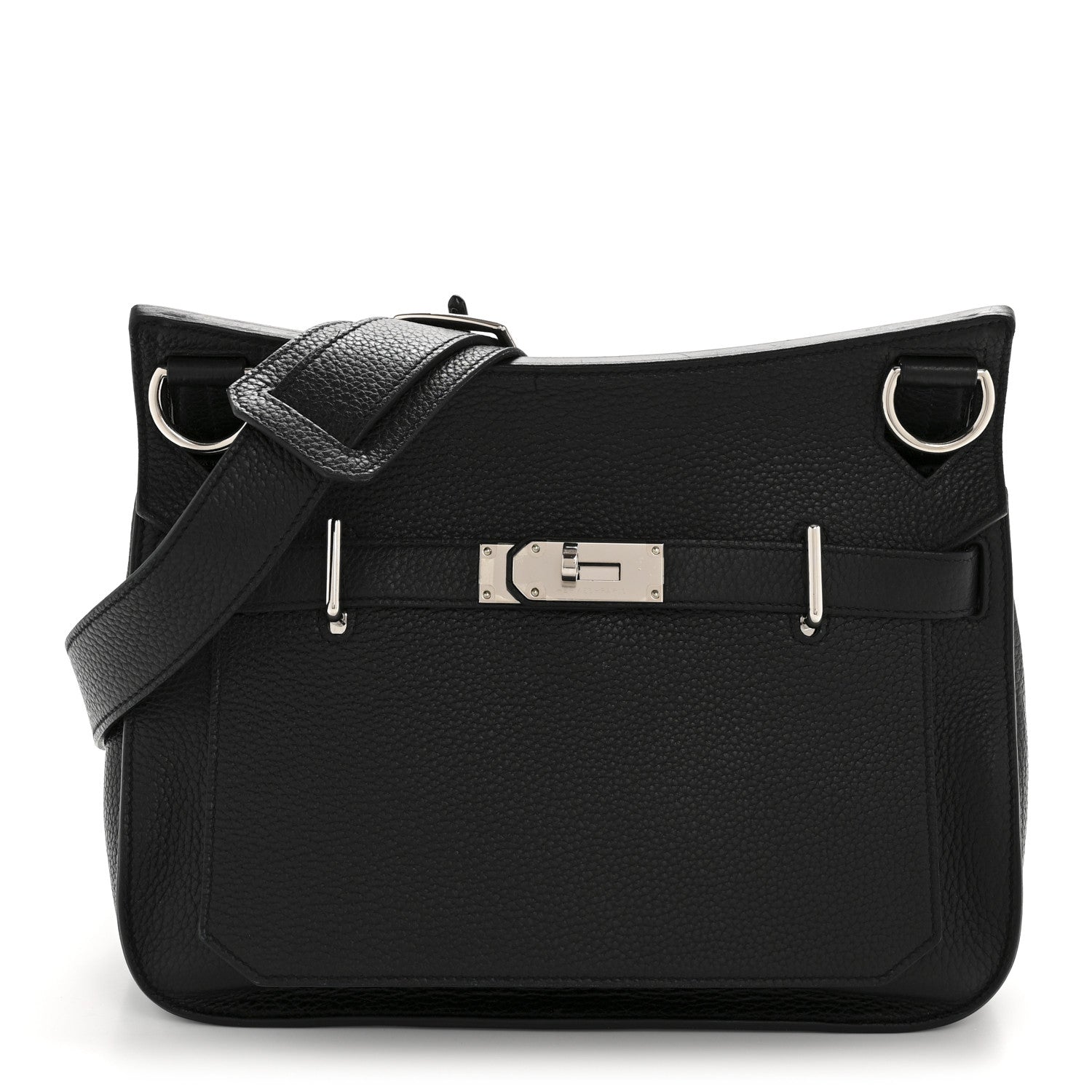 Hermes Taurillon Clemence Jypsiere 31 Black 1 of 15