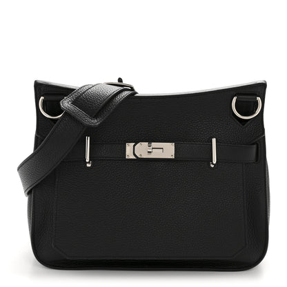 Hermes Taurillon Clemence Jypsiere 31 Black 1 of 15