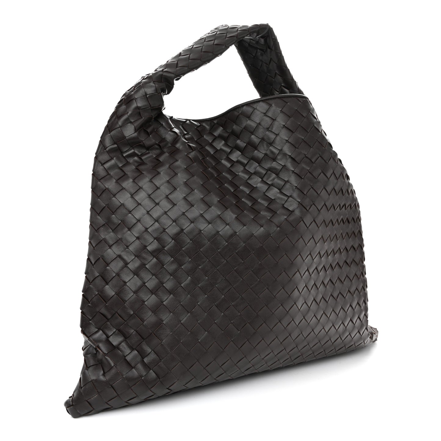 Calfskin Intrecciato Large Hop Fondant