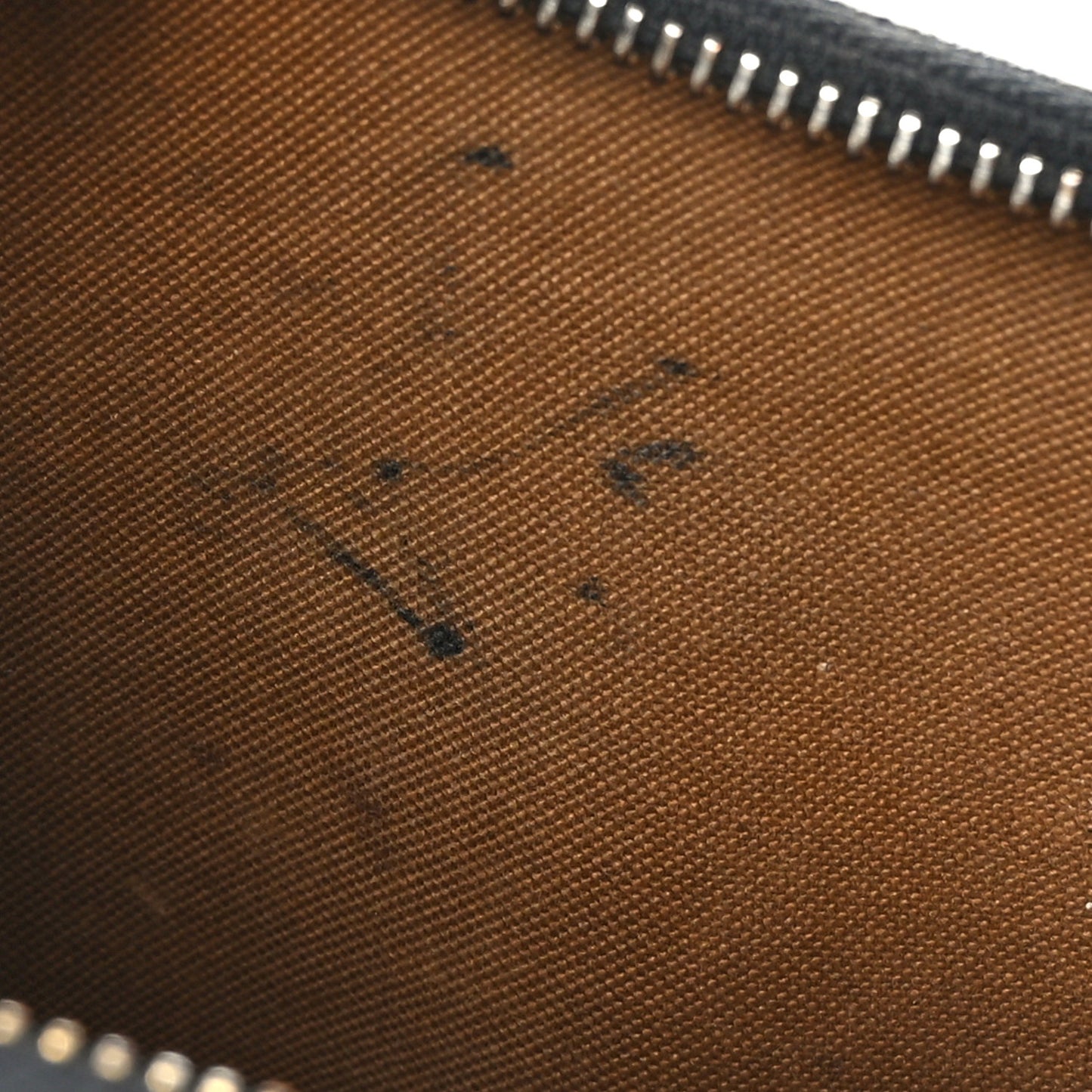 Triomphe Canvas Calfskin Ava Shoulder Bag Tan