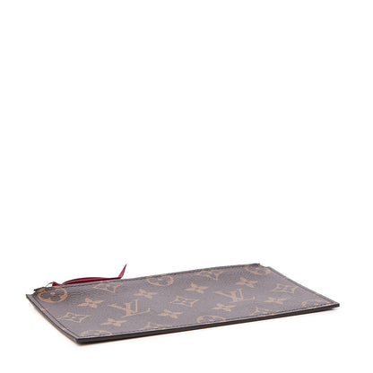 Louis Vuitton Monogram Felicie Chain Wallet Zippered Insert Fuchsia 3 of 5