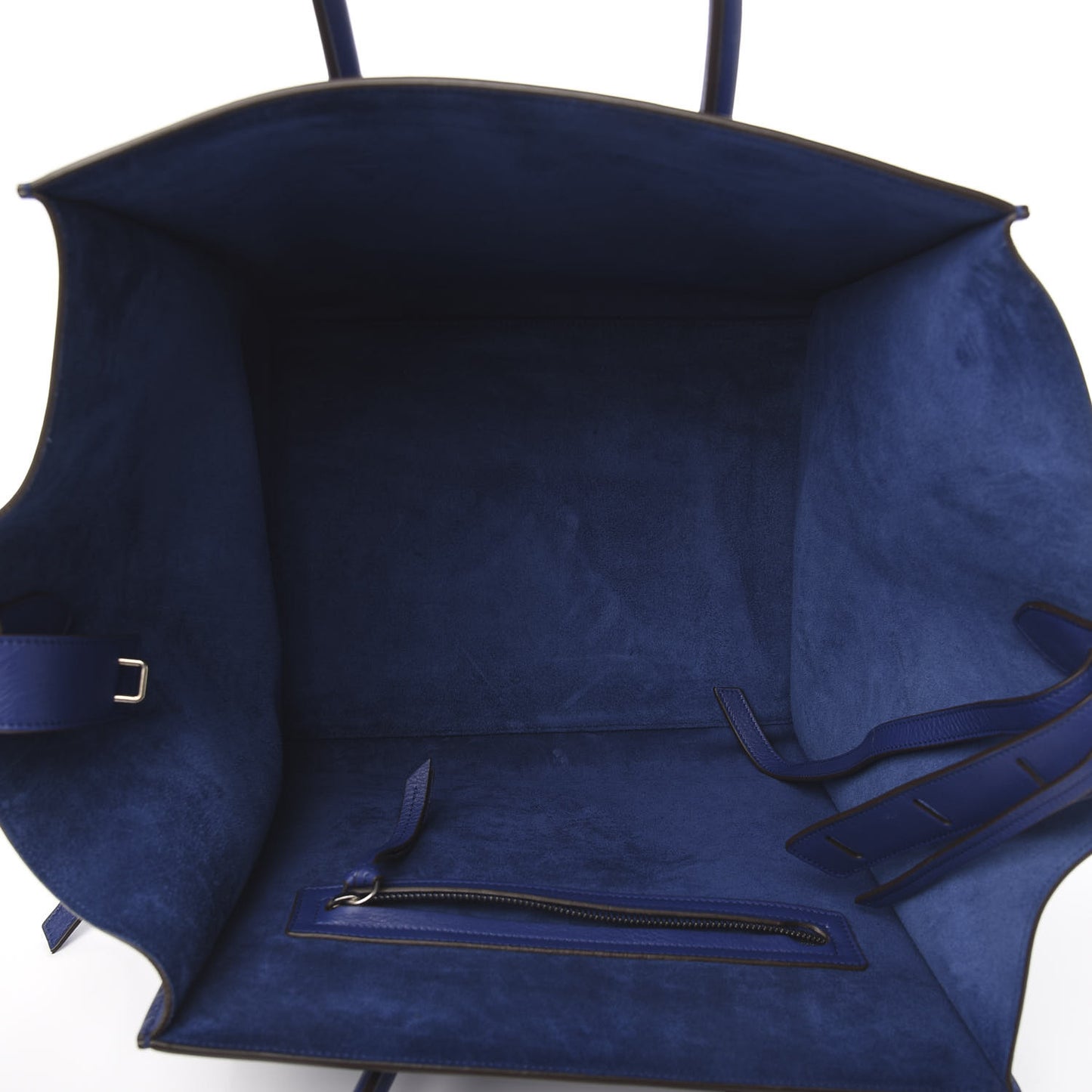 Supple Calfskin Medium Phantom Luggage Indigo