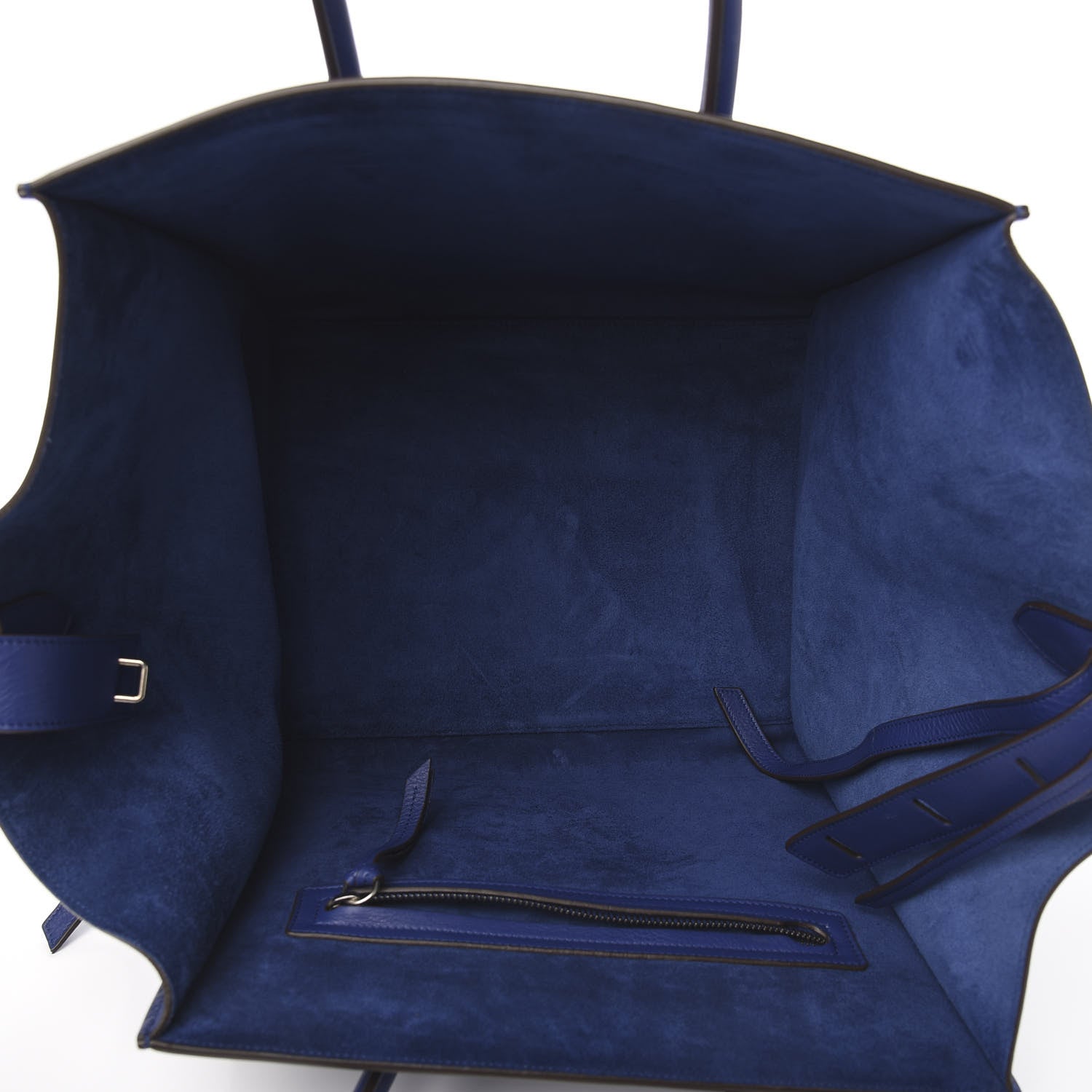 Celine Supple Calfskin Medium Phantom Luggage Indigo 4 of 9