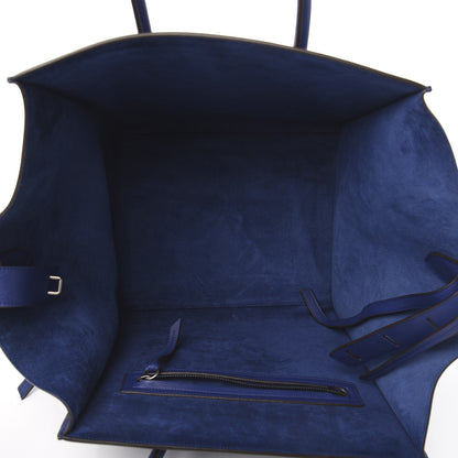 Celine Supple Calfskin Medium Phantom Luggage Indigo 4 of 9