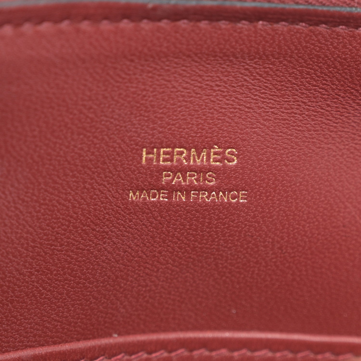 Hermes Chevre Mysore Mini 1923 Bolide Rouge H 6 of 10