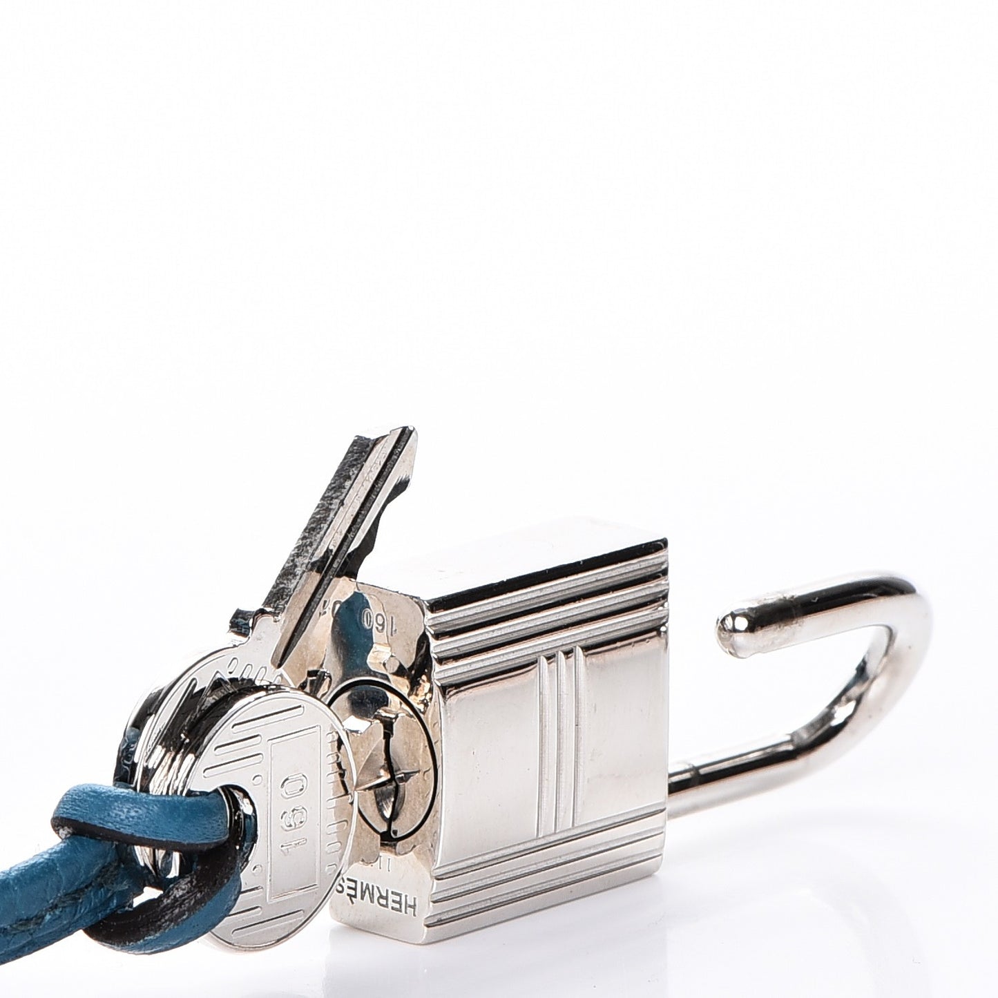 Taurillon Clemence Birkin 35 Bleu Izmir