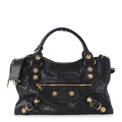 Balenciaga Agneau Giant 21 Gold Hardware City Black 3 of 12