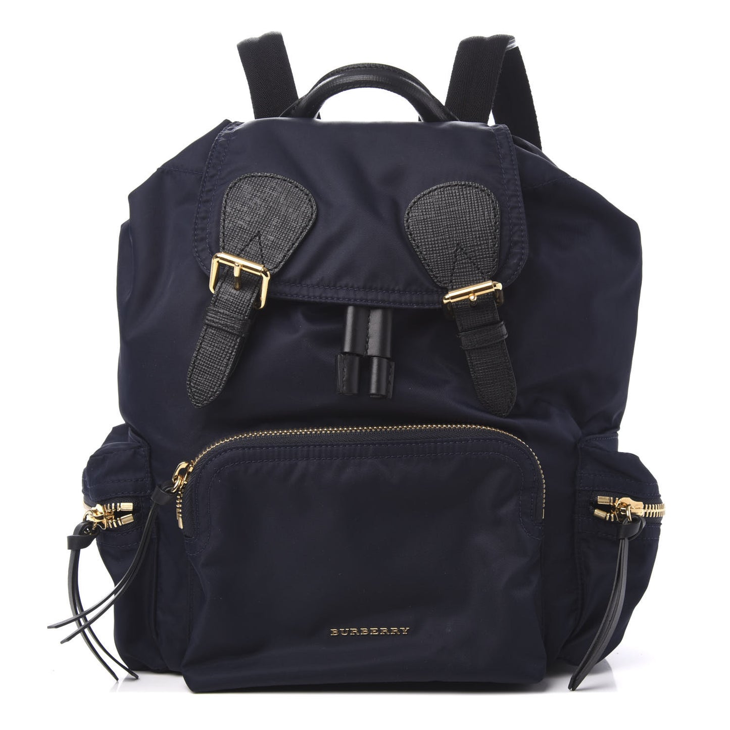 Nylon Medium Rucksack Backpack Ink Blue
