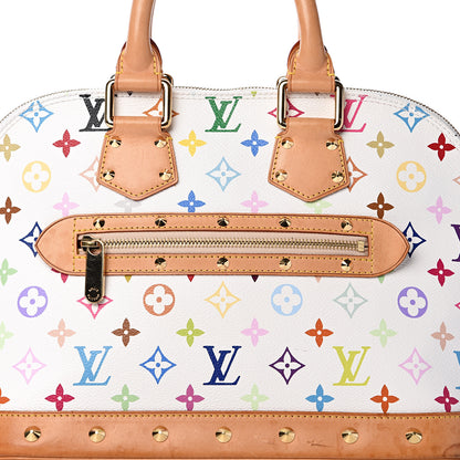 Louis Vuitton Monogram Multicolor Alma White 7 of 16