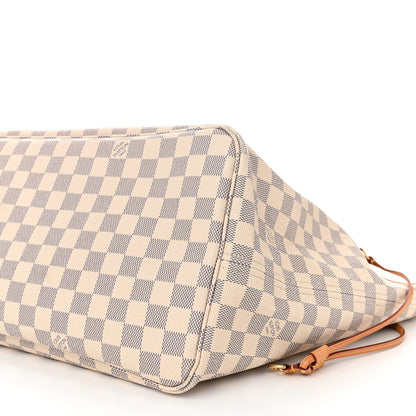 Louis Vuitton Damier Azur Neo Neverfull GM Rose Ballerine 11 of 12