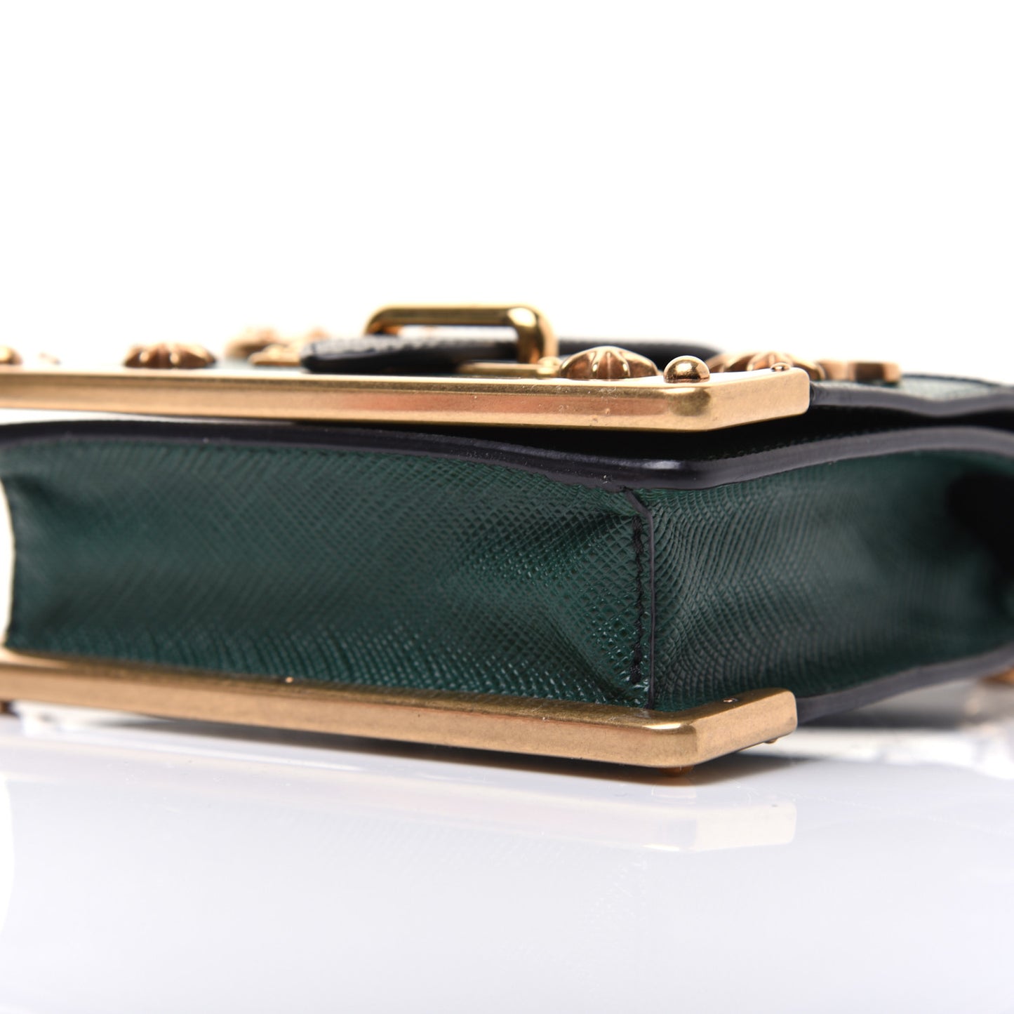 Saffiano Astrology Mini Cahier Bag Black