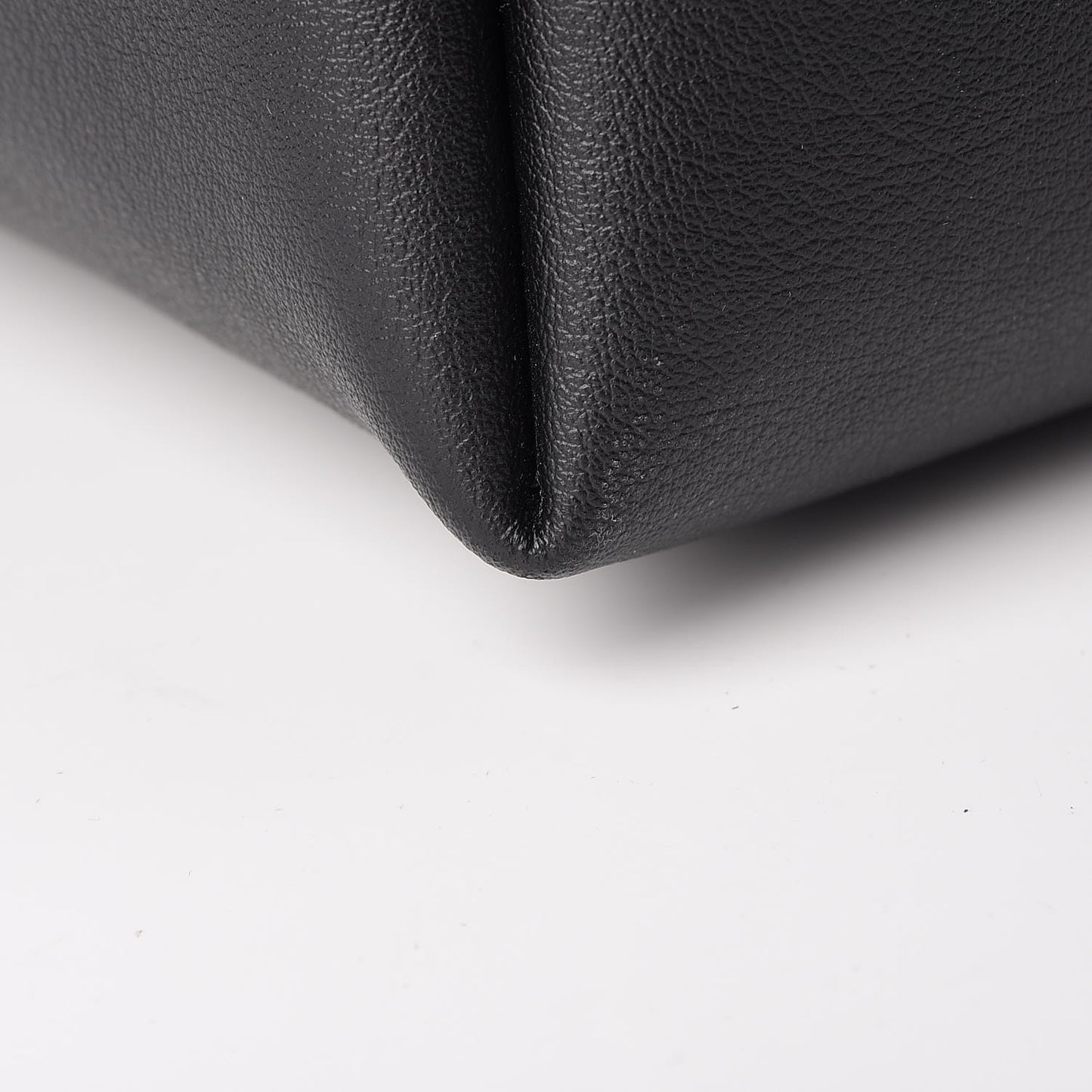 Calfskin Large Shopping Tote Black