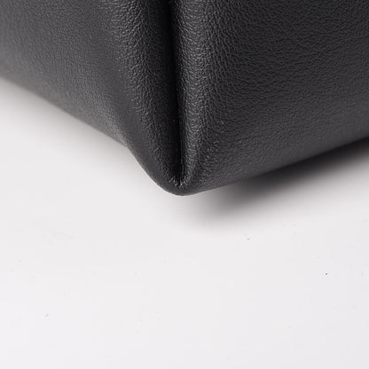Saint Laurent Calfskin Large Shopping Tote Black 16 of 17