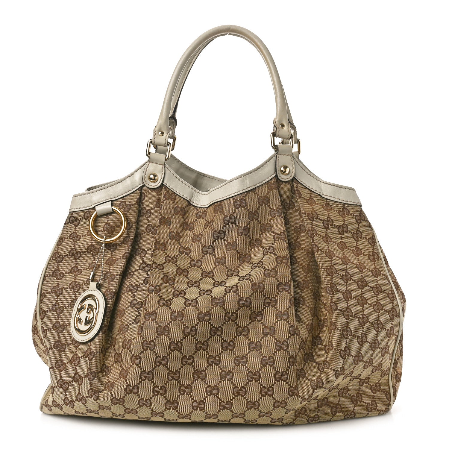 Gucci Monogram Large Sukey Tote Off White 1486592 – FASHIONPHILE