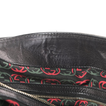Gucci Calfskin Medium Britt Tote Black 17 of 17