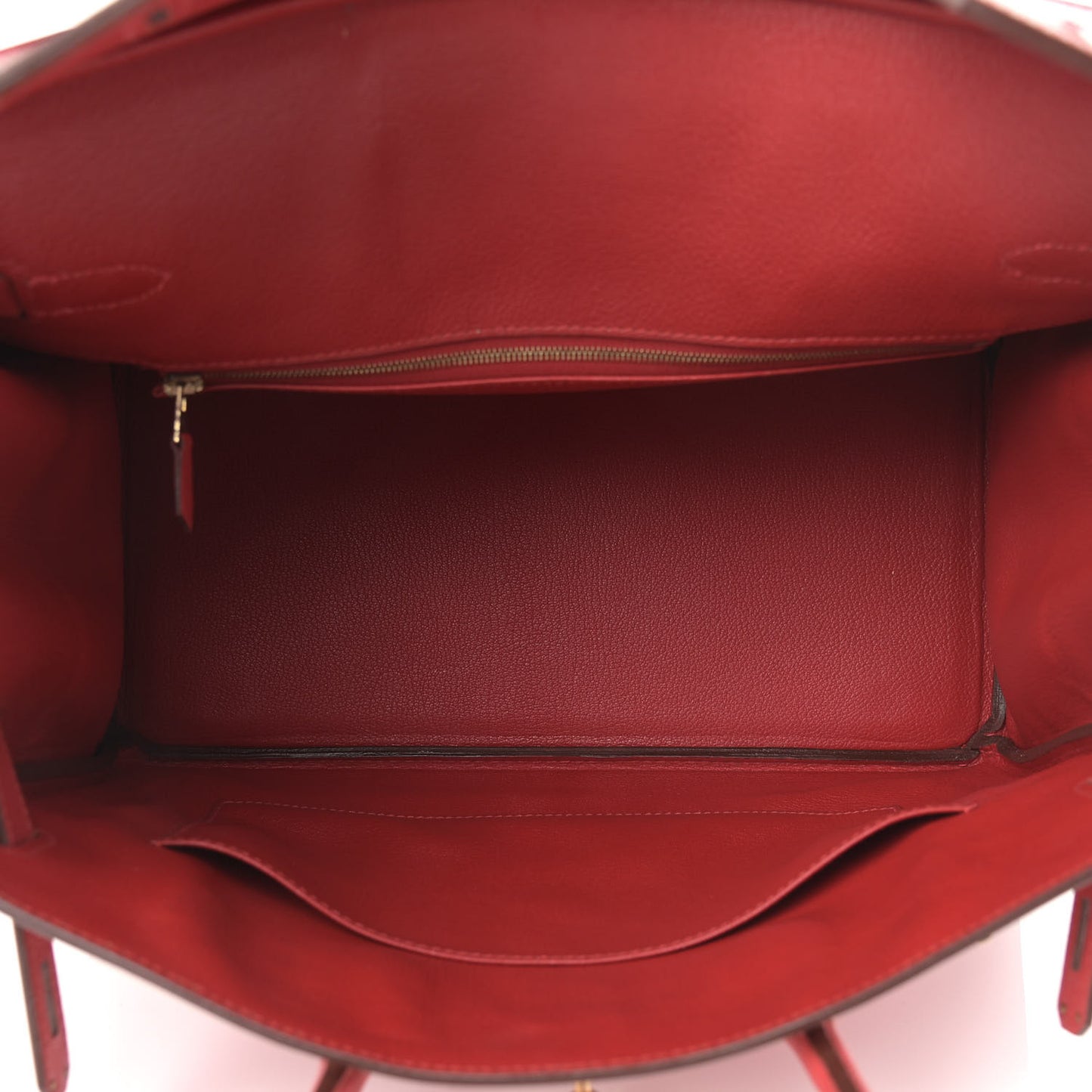 Epsom Birkin 35 Rouge Casaque
