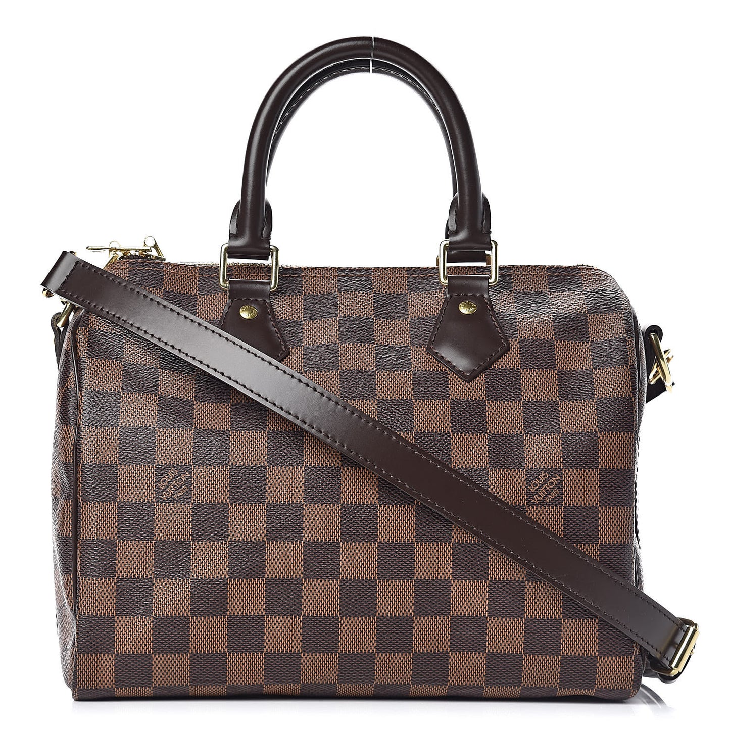 Damier Ebene Speedy Bandouliere 25