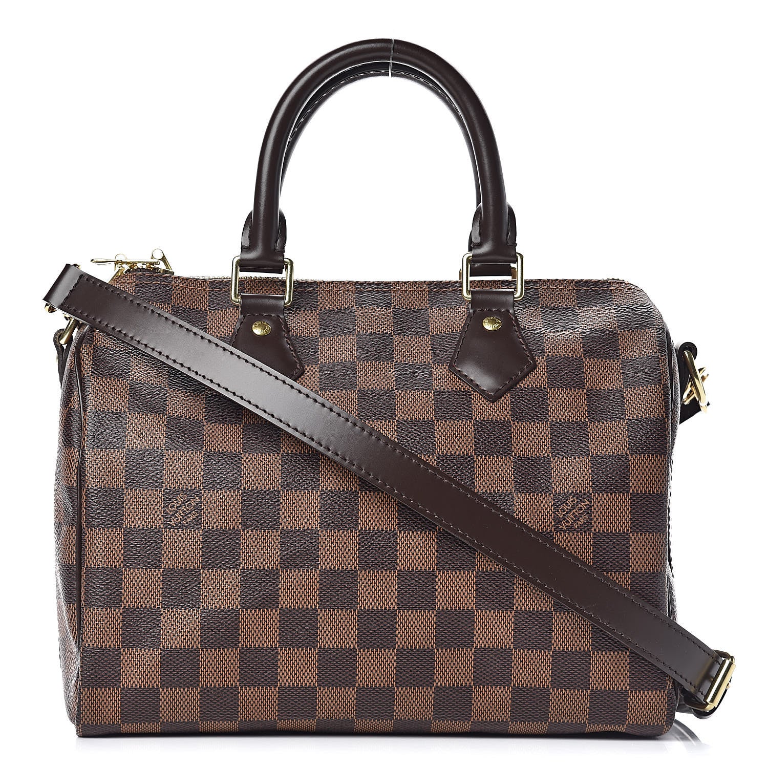 Louis Vuitton Damier Ebene Speedy Bandouliere 25 1 of 11
