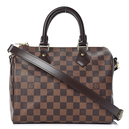 Louis Vuitton Damier Ebene Speedy Bandouliere 25 1 of 11
