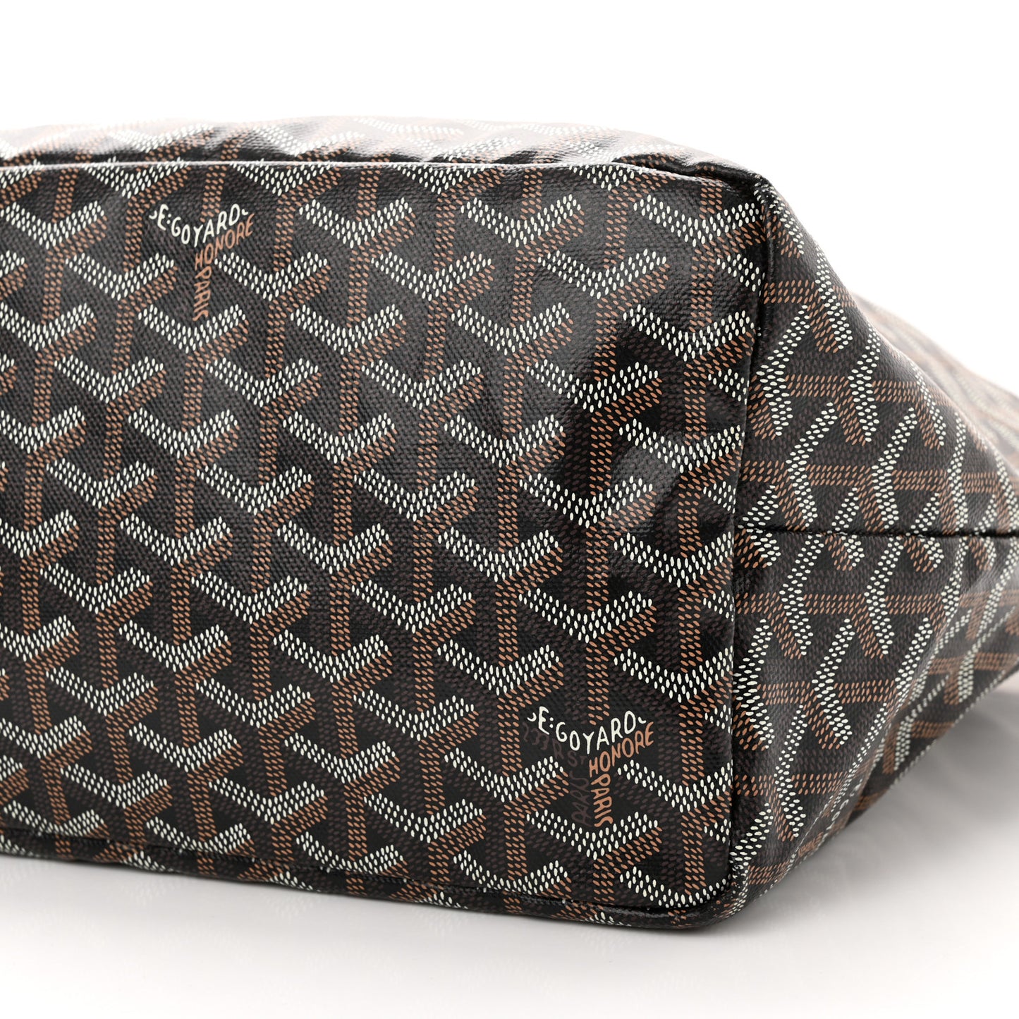 Goyardine Saint Louis PM Black Gold