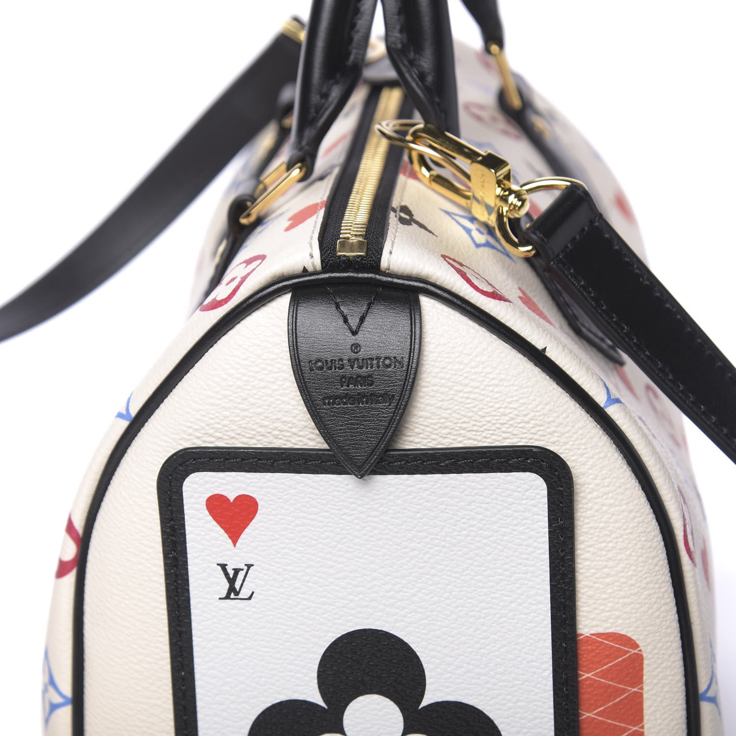 Louis Vuitton Game On Speedy Bandouliere 25 White 6 of 10