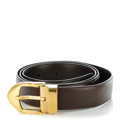 Louis Vuitton Epi Classique Belt 100 40 Moka 1 of 7