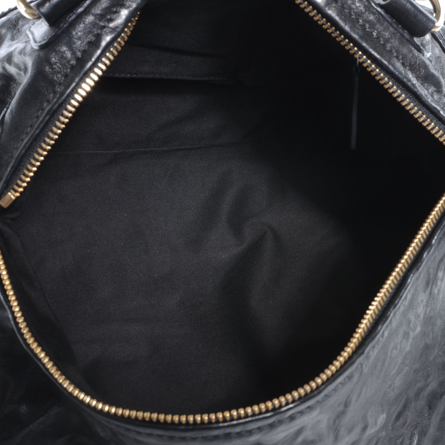 Textured Sheepskin Medium Pandora Pepe Messenger Black