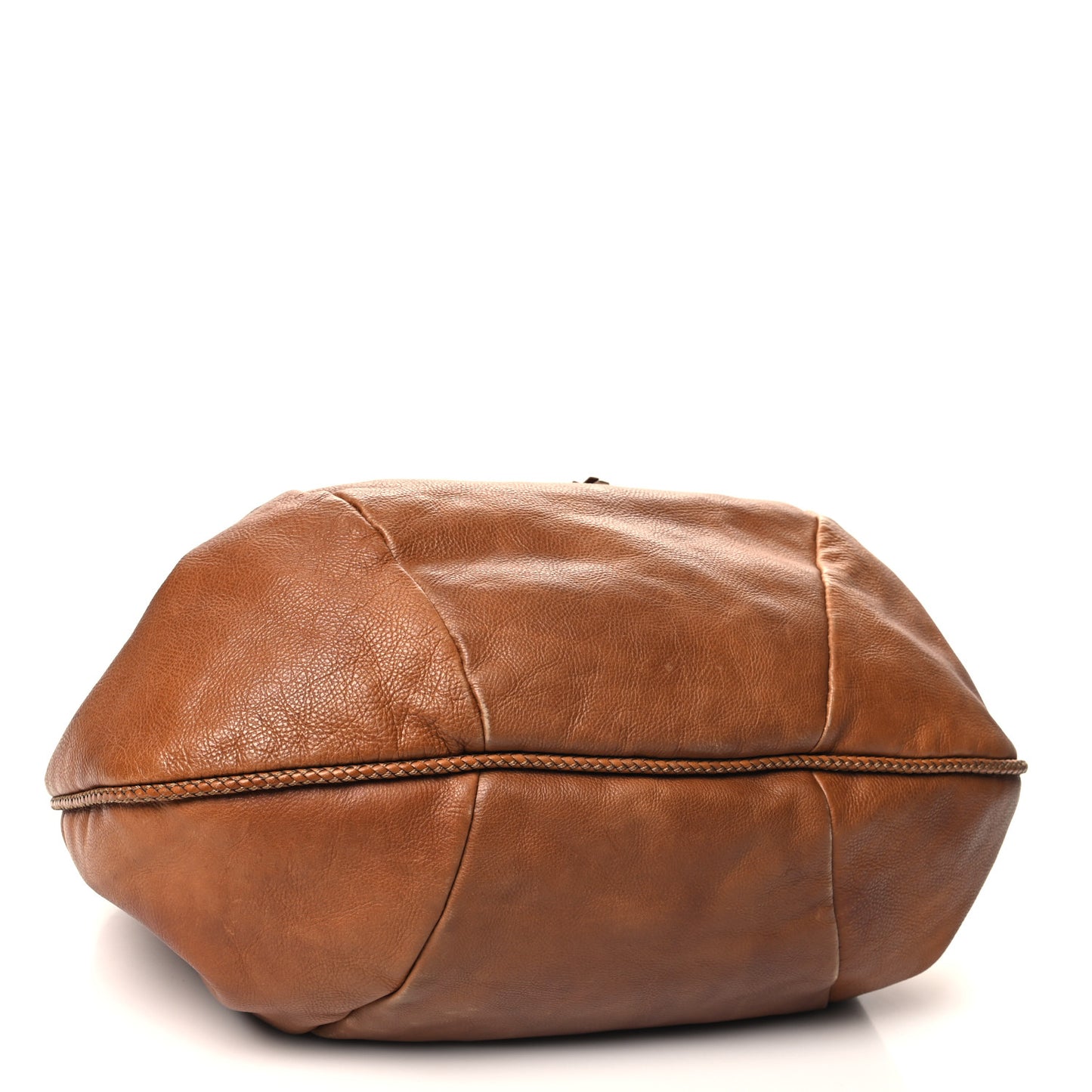 Pebbled Calfskin Medium Marrakech Shoulder Bag Camel