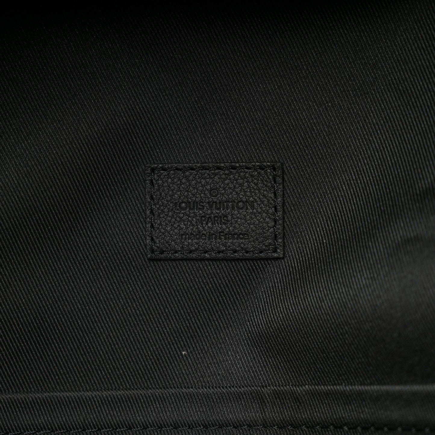 Calfskin Monogram Shadow Discovery Backpack Black