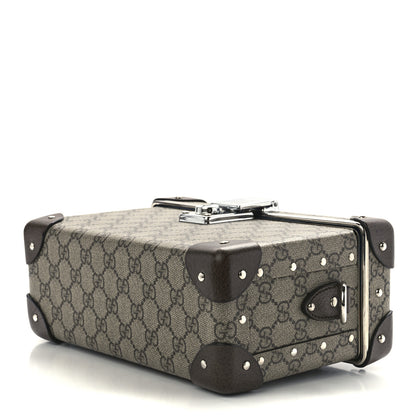 Gucci GG Supreme Monogram Globe-Trotter Beauty Case Brown 8 of 10