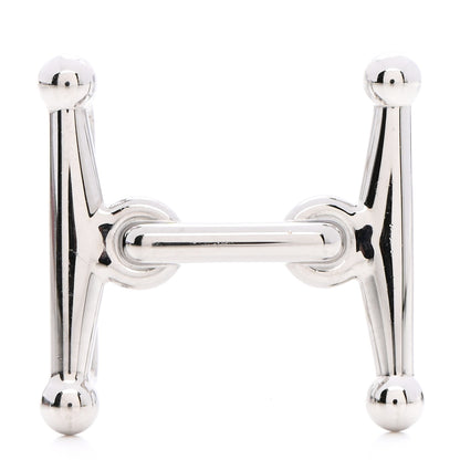 Hermes Palladium 24mm Mors H Belt Buckle 1 of 4
