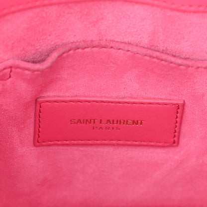Saint Laurent Calfskin Nano Sac De Jour Lipstick Fuchsia 6 of 11