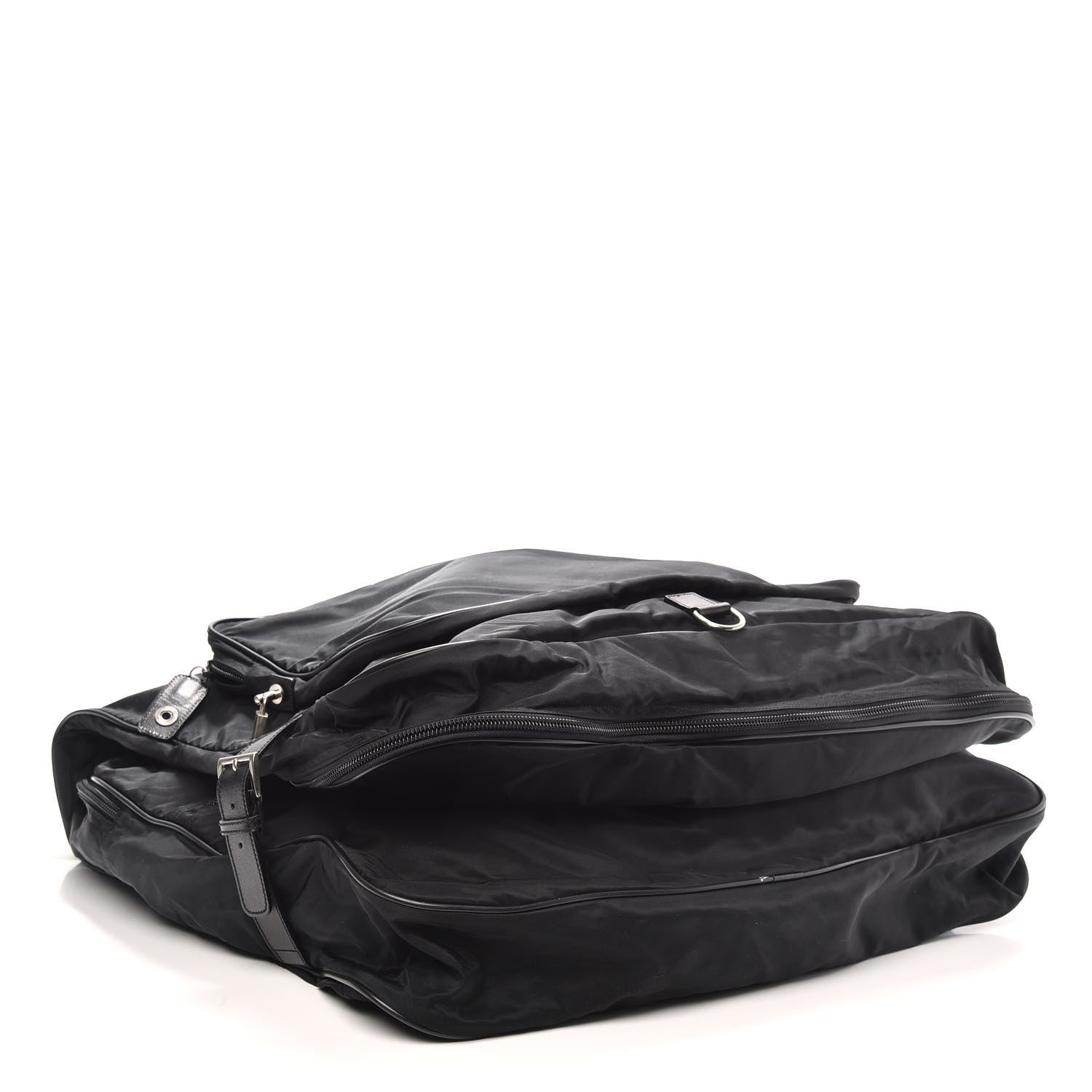 Prada Tessuto Nylon Viaggio Garment Bag Black 3 of 4