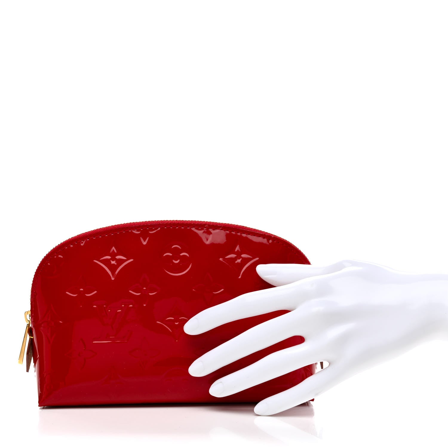 Louis Vuitton Vernis Cosmetic Pouch Cherry 2 of 8