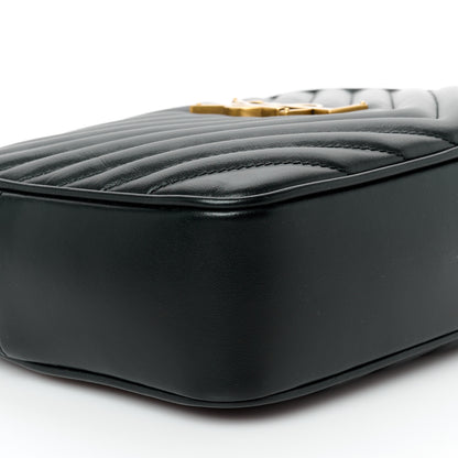 Saint Laurent Calfskin Matelasse Monogram Lou Camera Bag Black 9 of 10